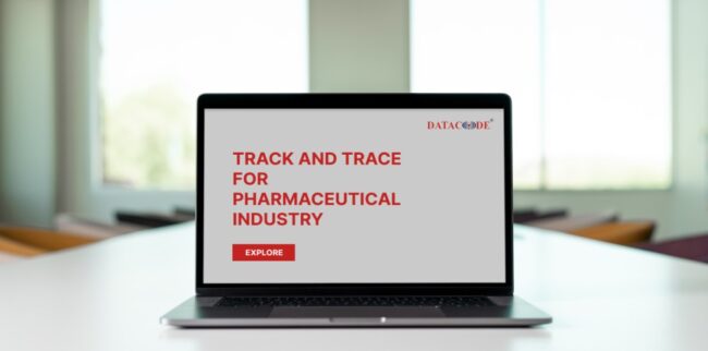 Track and trace for pharmaceutical by datacode