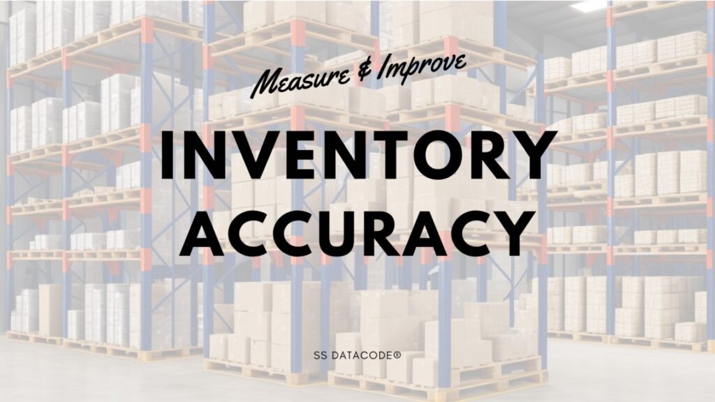 measure and improve inventory accuracy in warehouse